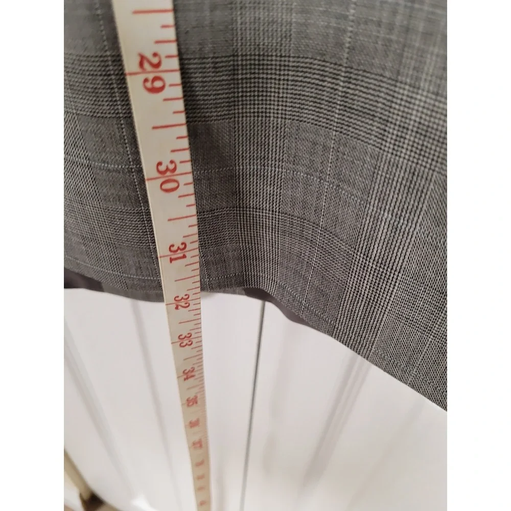 LAUREN Ralph Lauren Mens Gray Plaid 100% Wool Sport Coat‎ Blazer Jacket Size 44R